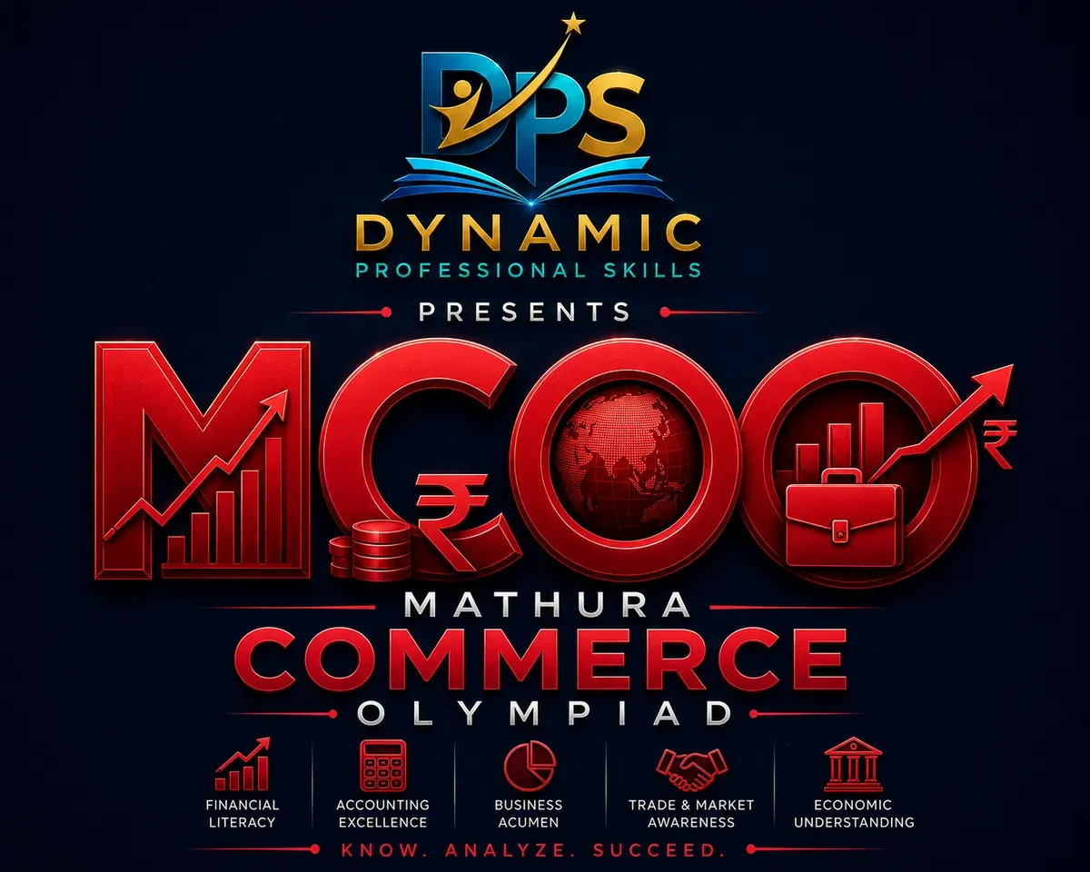 Mathura Commerce Olympiad Logo