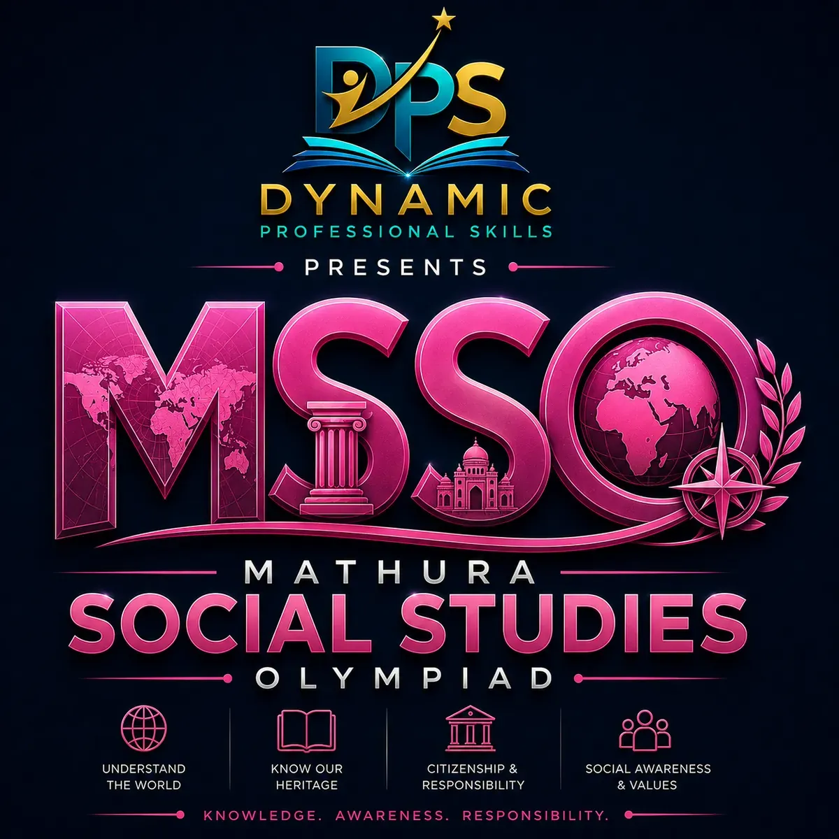 Mathura Social Studies Olympiad Logo
